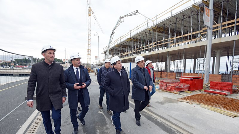 Butković obišao gradilišta u Splitsko-dalmatinskoj županiji